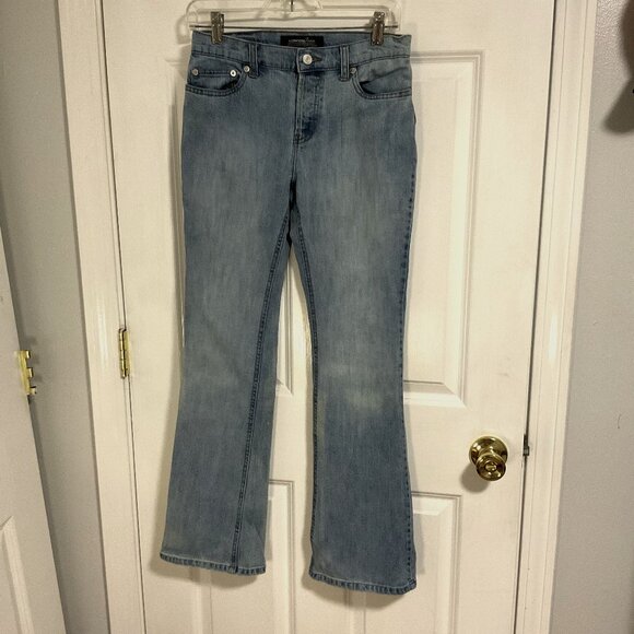 London Woman Bootcut Jeans Size 2 Light Wash pre-owned - Picture 1 of 10